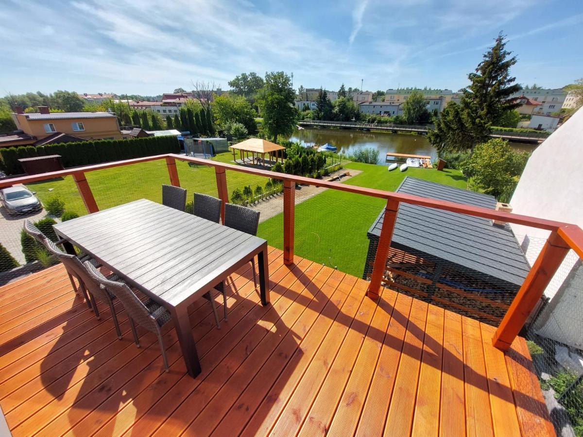 4Jeziora - Prywatny Dostep Do Rzeki, Pomost, Ogrodem, Wiata Grillowa, Rowerek Wodny, Kajaki I Sup W Cenie, Parking, Psiaki Dozwolone Илава Экстерьер фото
